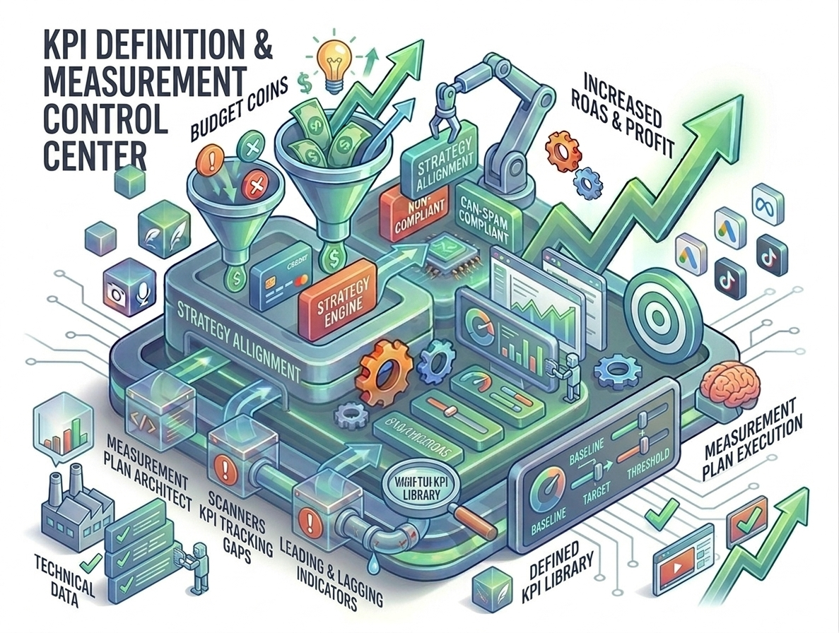 Define KPIs & Measurement Plan for Better ROI Tracking