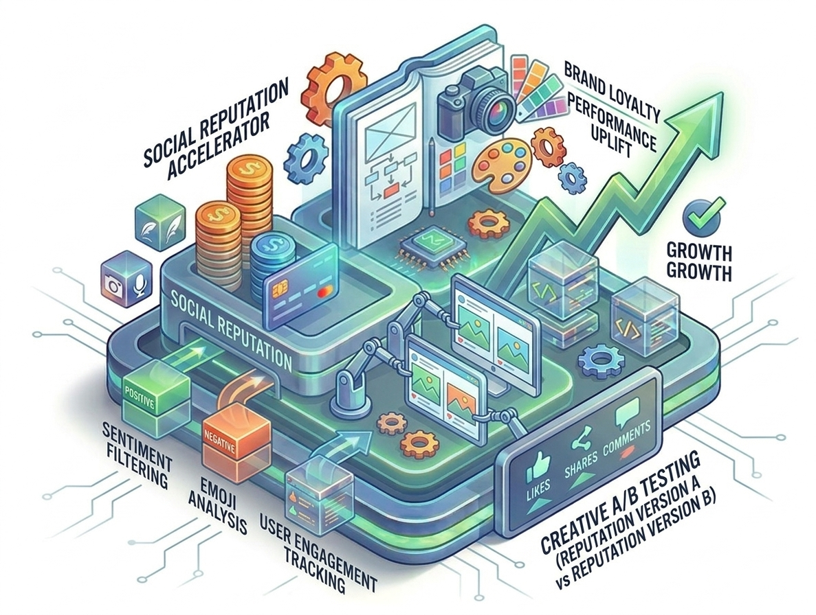 Social media reputation management in online reputation management ORM services to maintain brand image and engagement