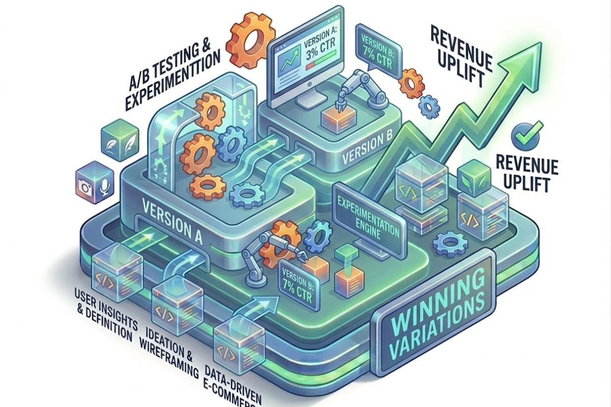 A B testing and experimentation in conversion rate optimization CRO services to optimize performance and increase conversions