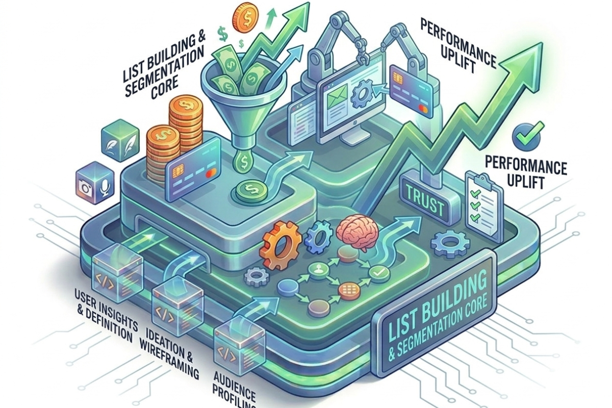 list building and segmentation in email marketing and automation services to target the right