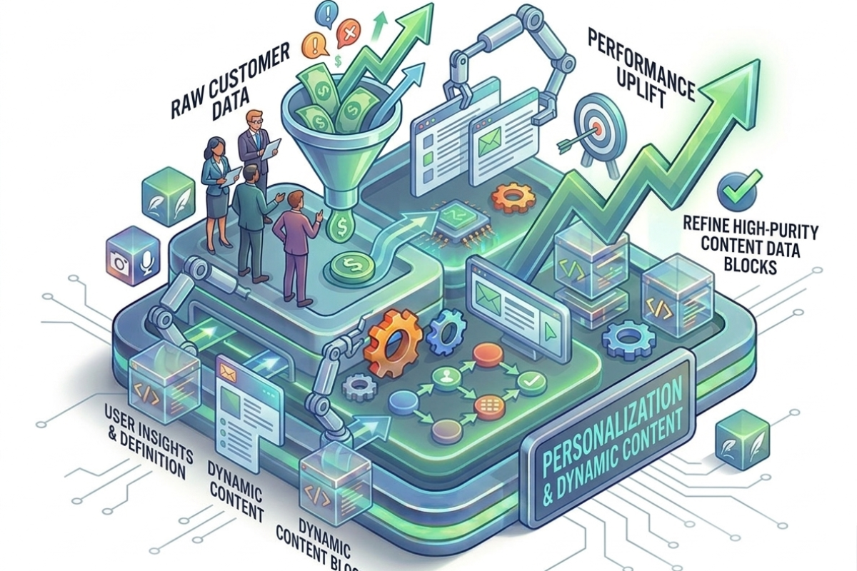 personalization and dynamic content in email marketing and automation services to improve engagement and conversions