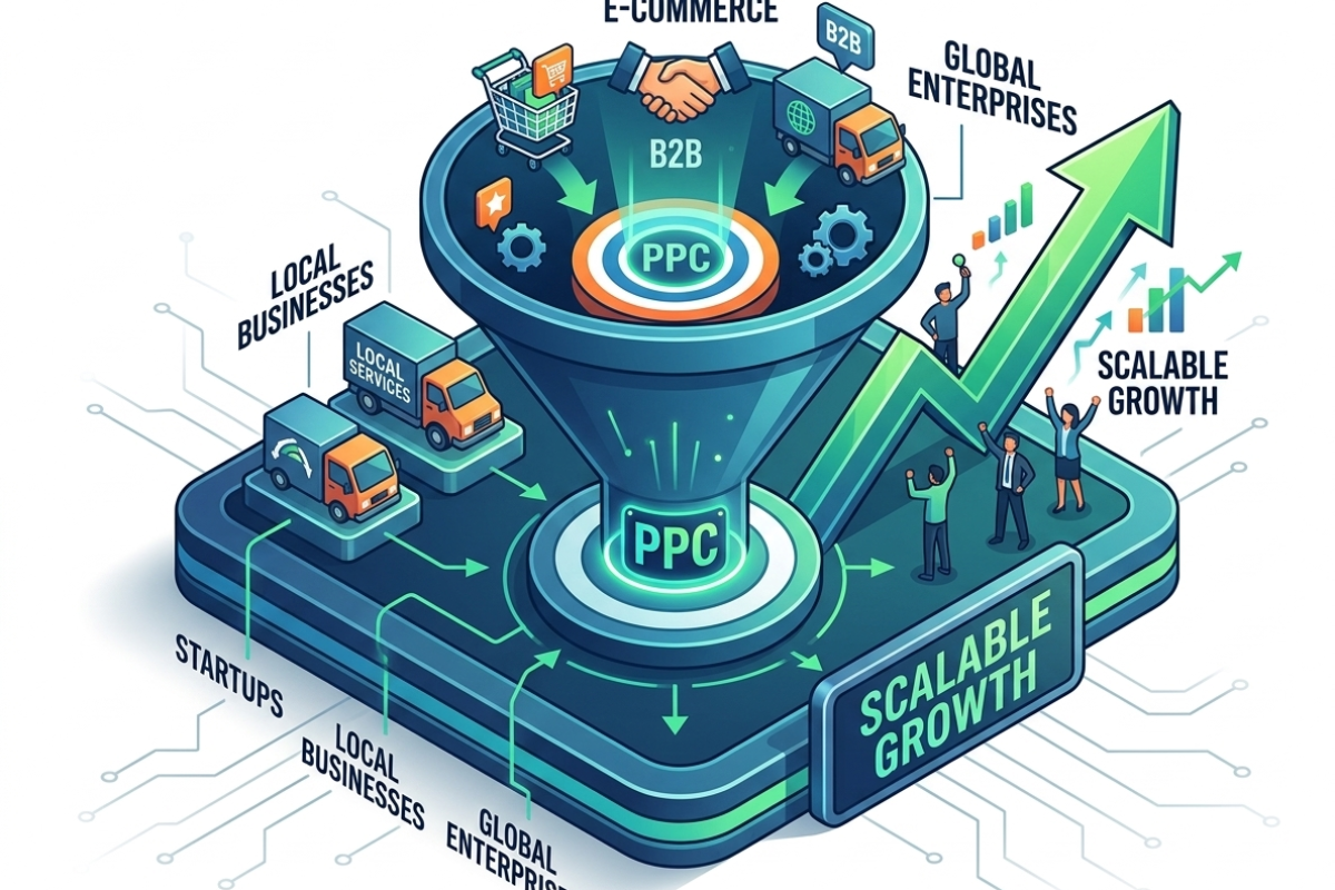 Who should choose Pay-Per-Click PPC management services in India for lead generation and business growth